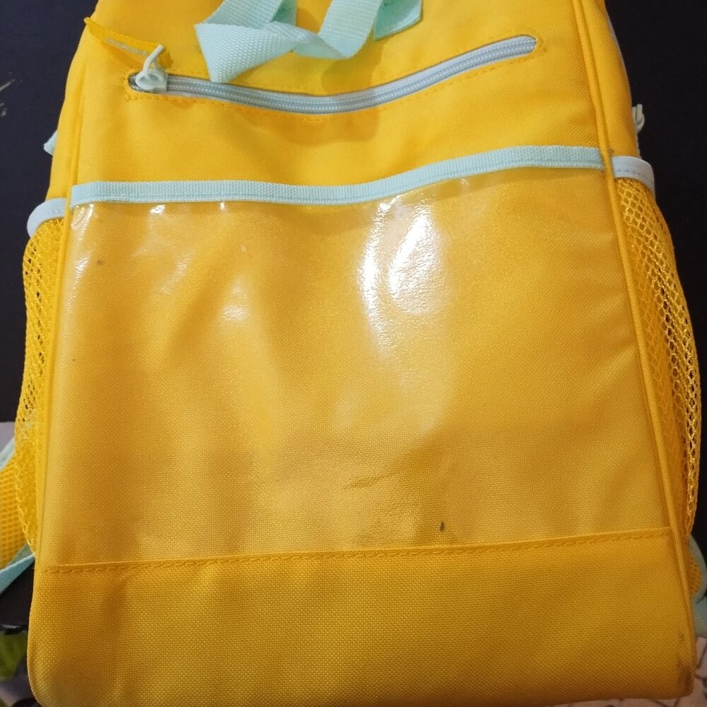 Yellow Water Resistant Backpack